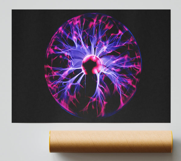 Vibrant Eye Of The Storm Print