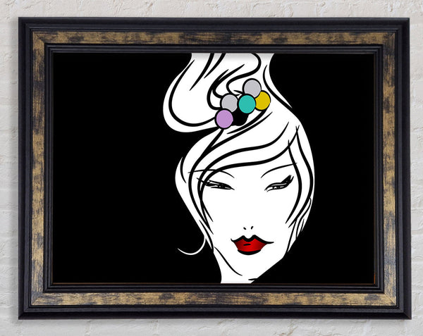 The Power Of A Woman Framed Print