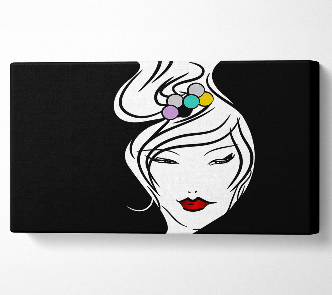  A Canvas Print of The Power Of A Woman Canvas Print