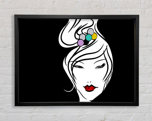 The Power Of A Woman Framed Print