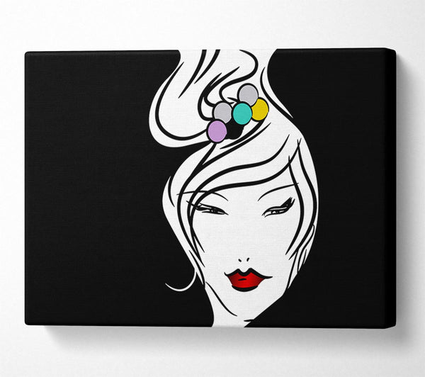  A Canvas Print of The Power Of A Woman Canvas Print