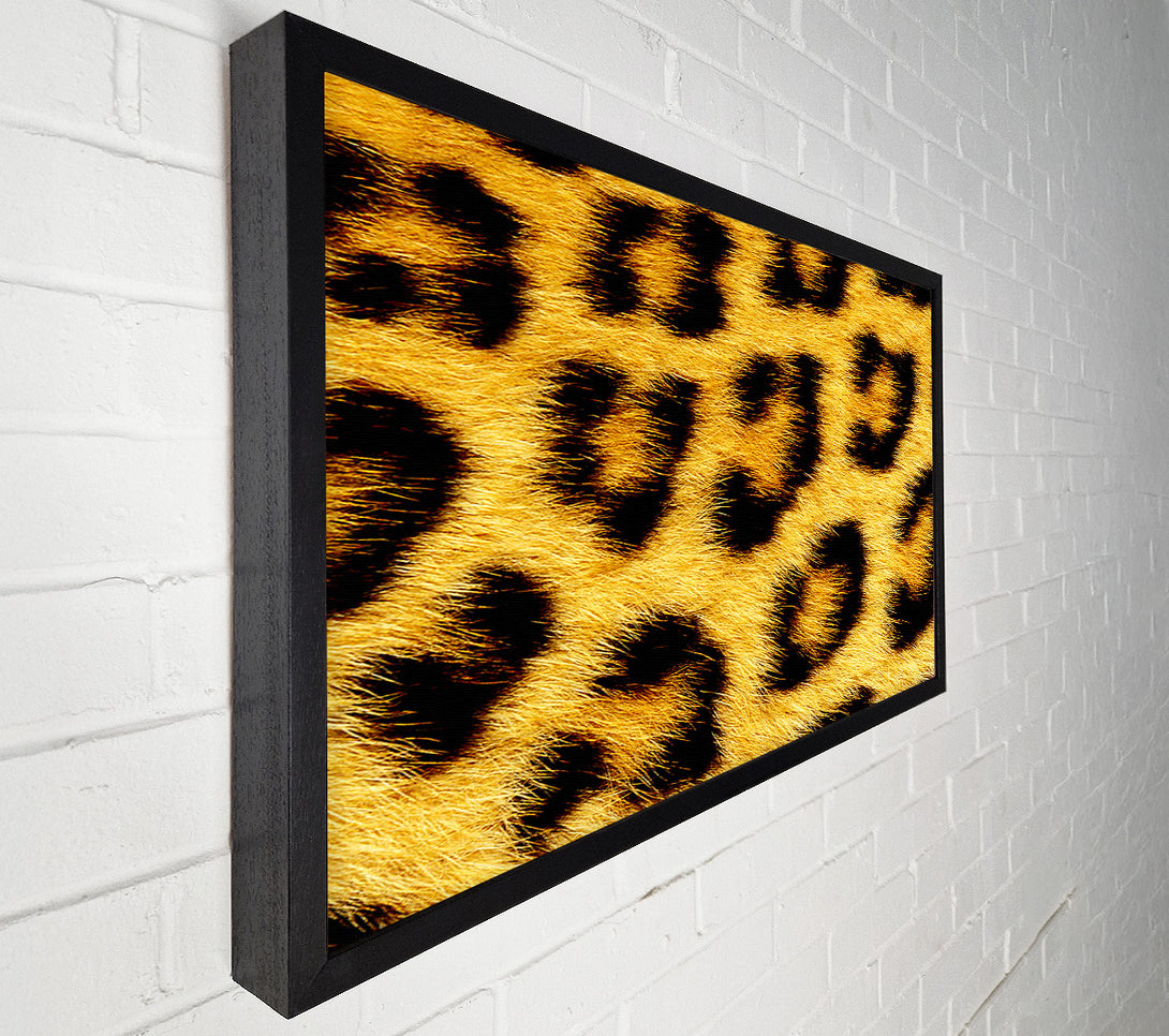  A Canvas Print of Leopard Print Canvas Print