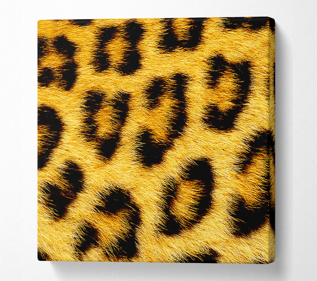  A Canvas Print of Leopard Print Canvas Print