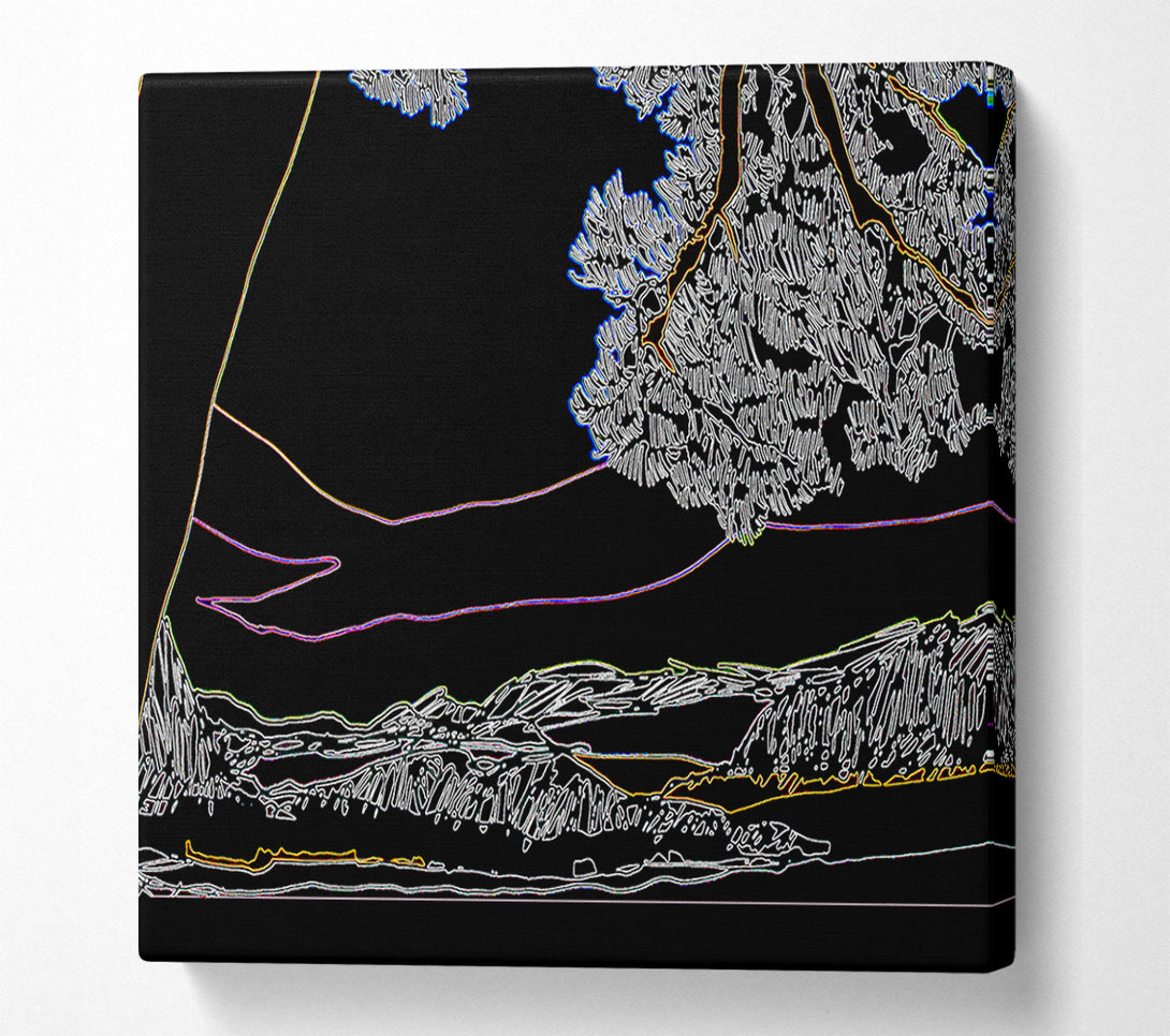  A Canvas Print of China Tree Canvas Wall Art
