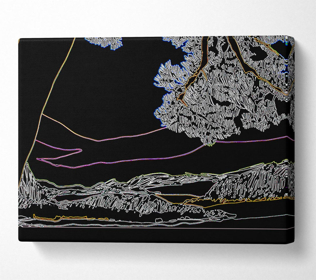  A Canvas Print of China Tree Canvas Wall Art