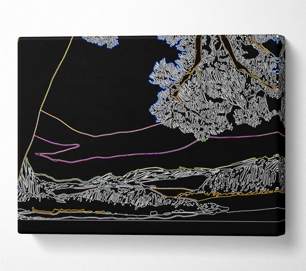  A Canvas Print of China Tree Canvas Wall Art