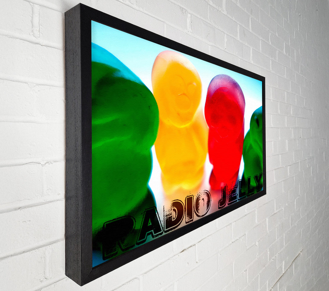  A Canvas Print of Radio Jellybabys Canvas Wall Art