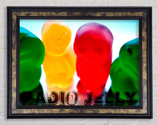 Radio Jellybabys Framed Print