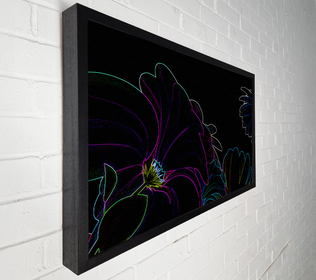  A Canvas Print of Floral Decay Canvas Wall Art