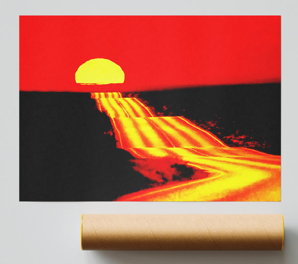The Road To The Sun Giclee Print