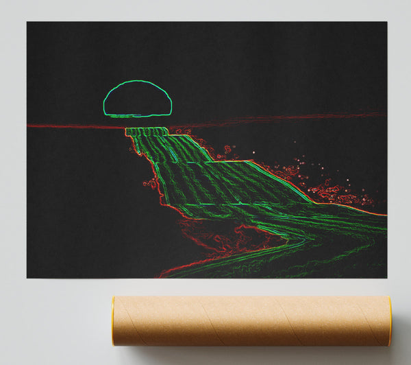 Night Road Print