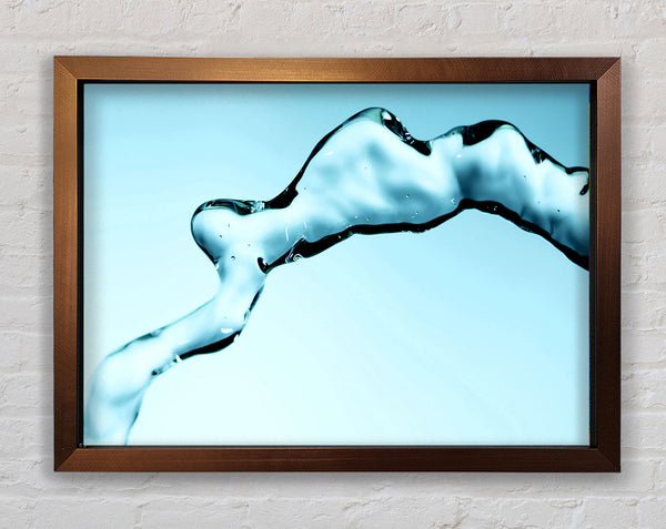 Liquid Celebration Framed Print