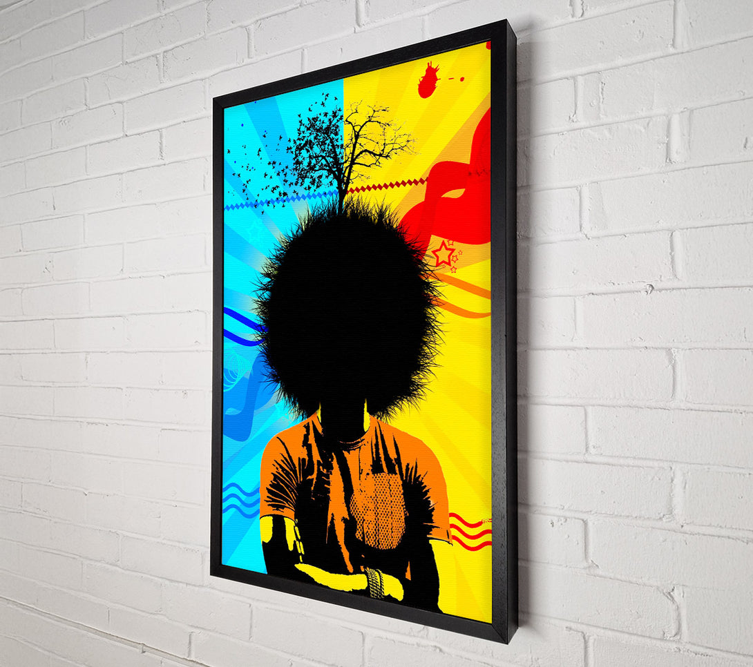  A Canvas Print of Roots Of Life Canvas Wall Art