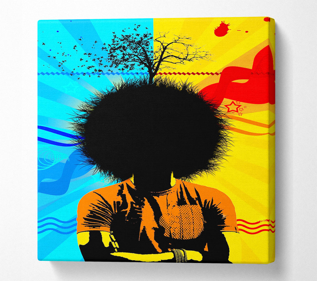  A Canvas Print of Roots Of Life Canvas Wall Art