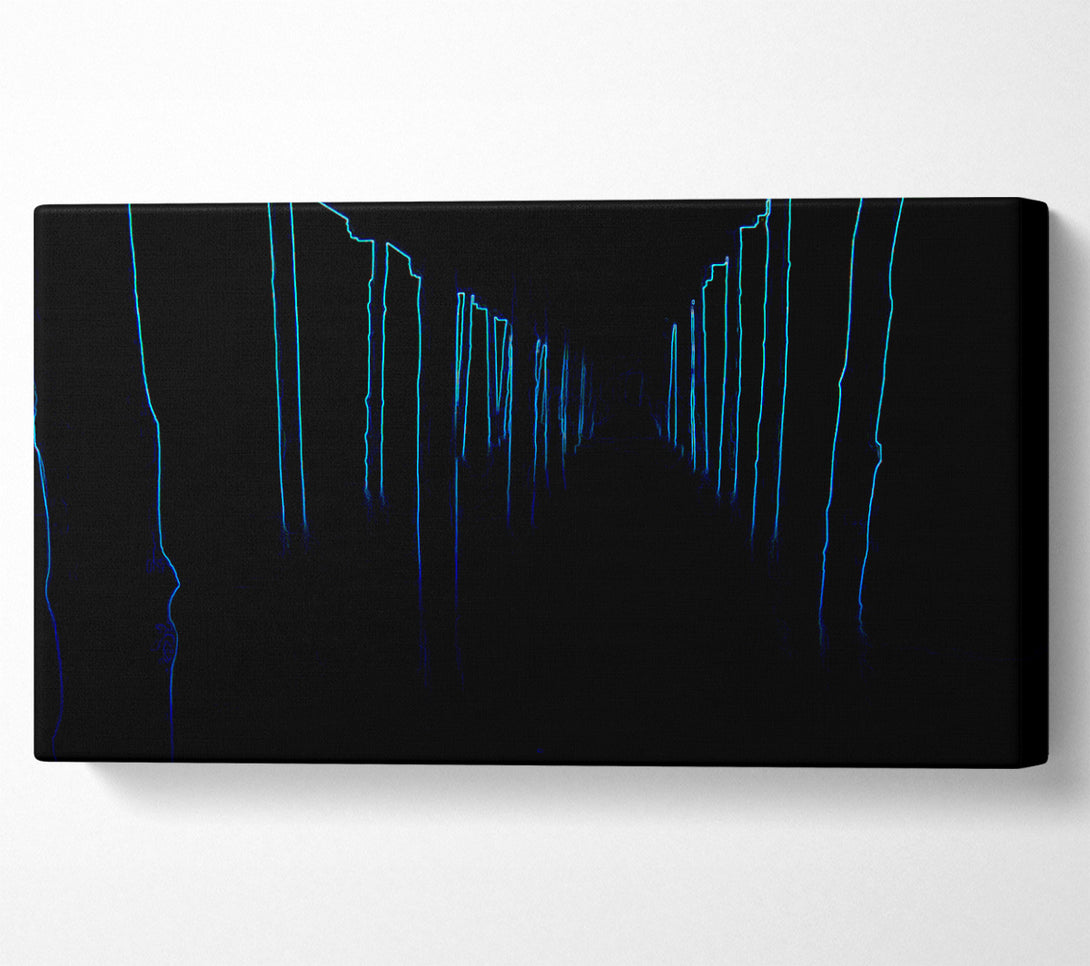  A Canvas Print of Under The Pier Canvas Print