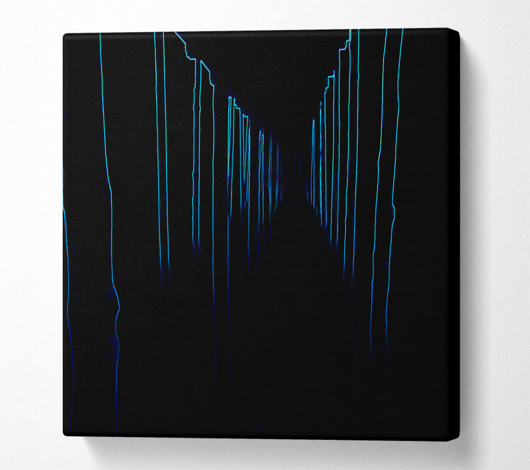  A Canvas Print of Under The Pier Canvas Print