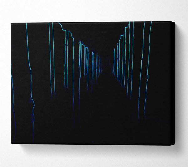  A Canvas Print of Under The Pier Canvas Print