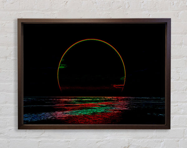 Big Moon Framed Print
