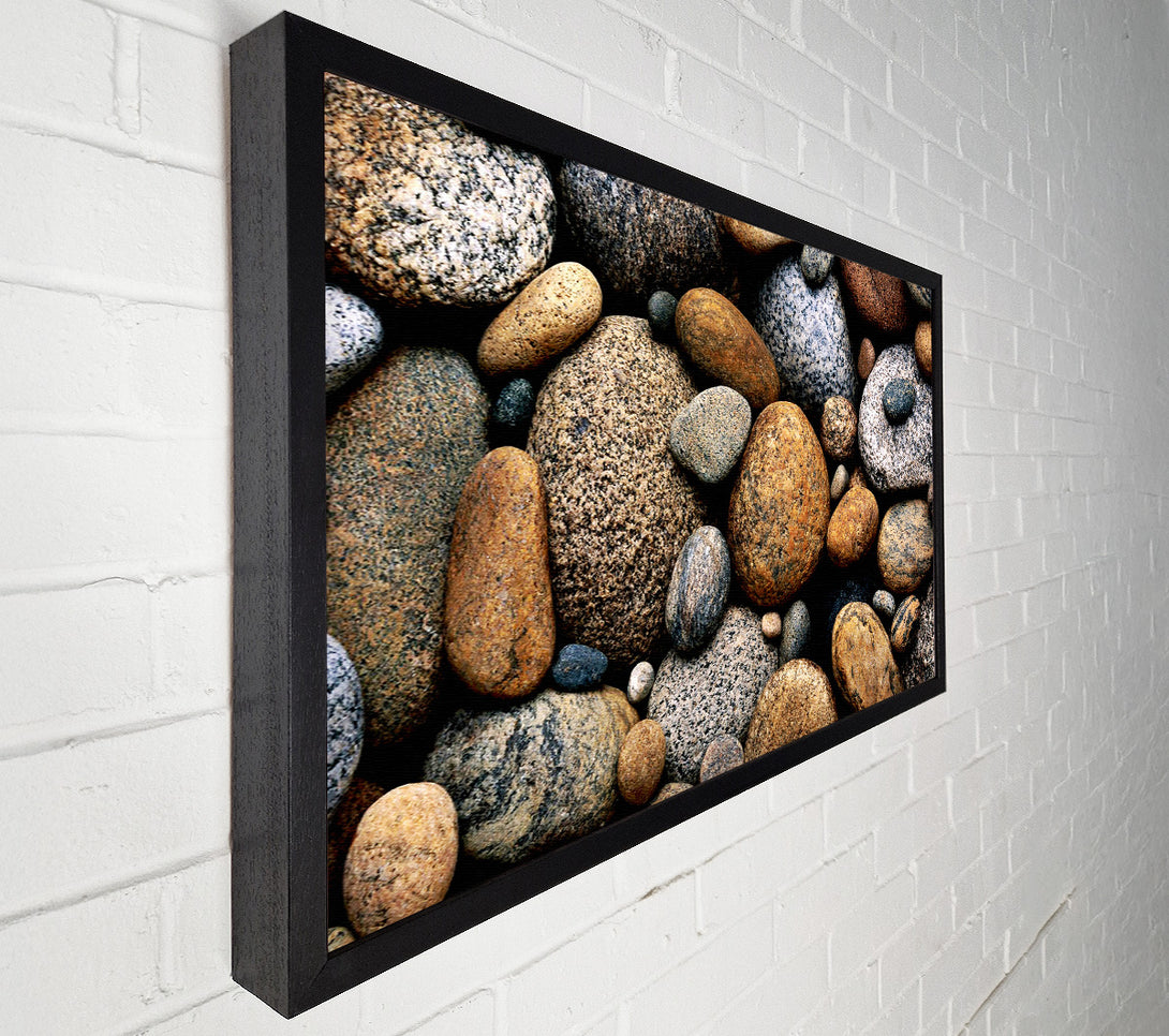  A Canvas Print of Pebbles Canvas Art
