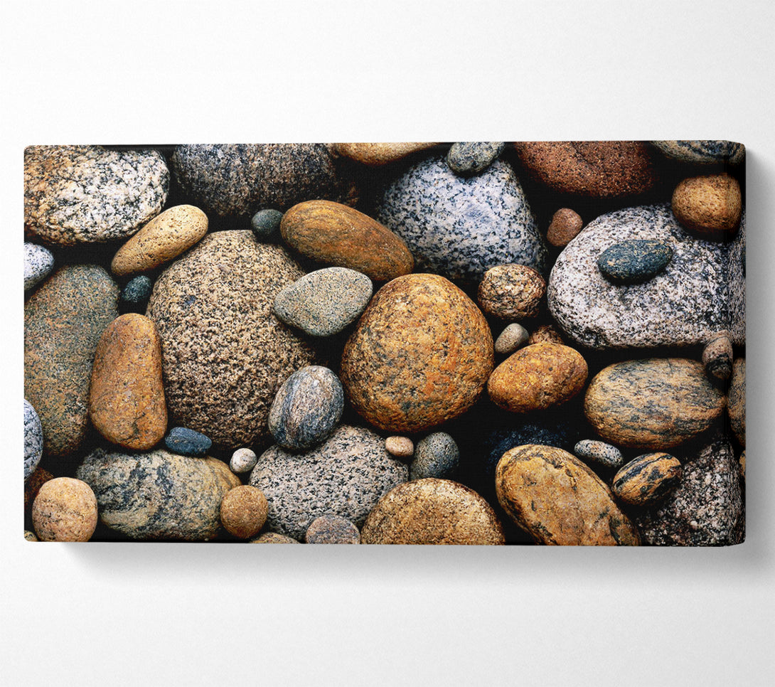  A Canvas Print of Pebbles Canvas Art