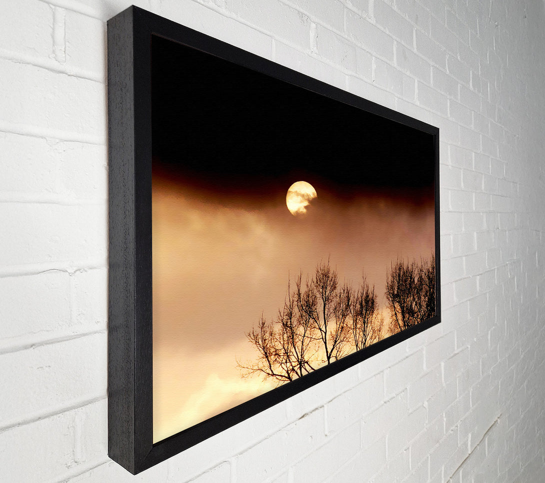  A Canvas Print of Storms By Moonlight Canvas Wall Art