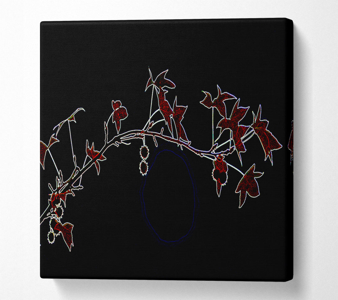  A Canvas Print of Berry Bush Canvas Wall Art
