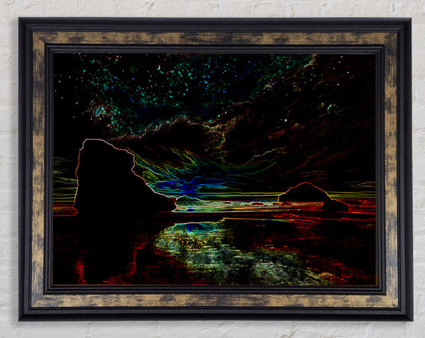 Mystic Landscape Framed Print