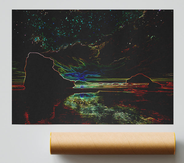 Mystic Landscape Poster