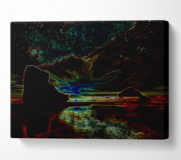  A Canvas Print of Mystic Landscape Canvas Print