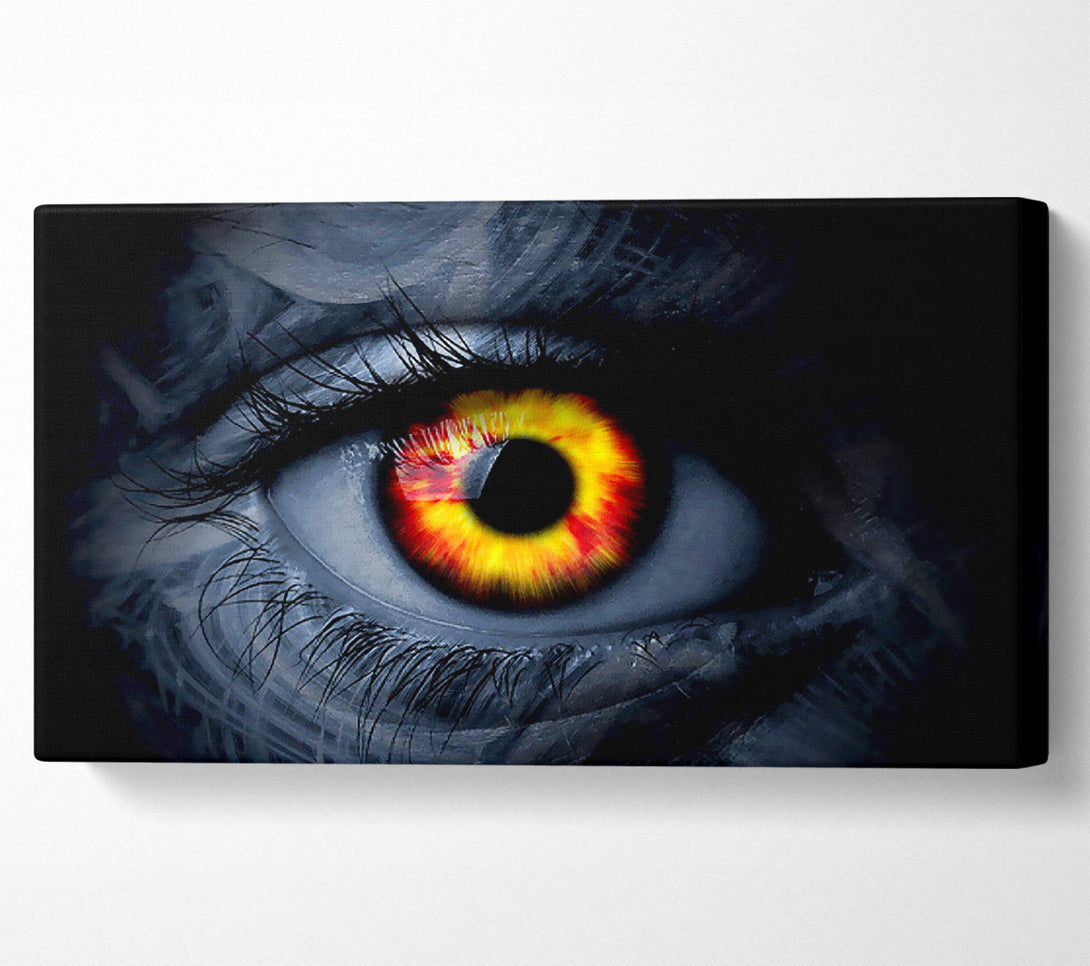  A Canvas Print of Fire Eye Canvas Wall Art