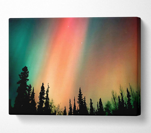  A Canvas Print of Northern Light Nights Canvas Art