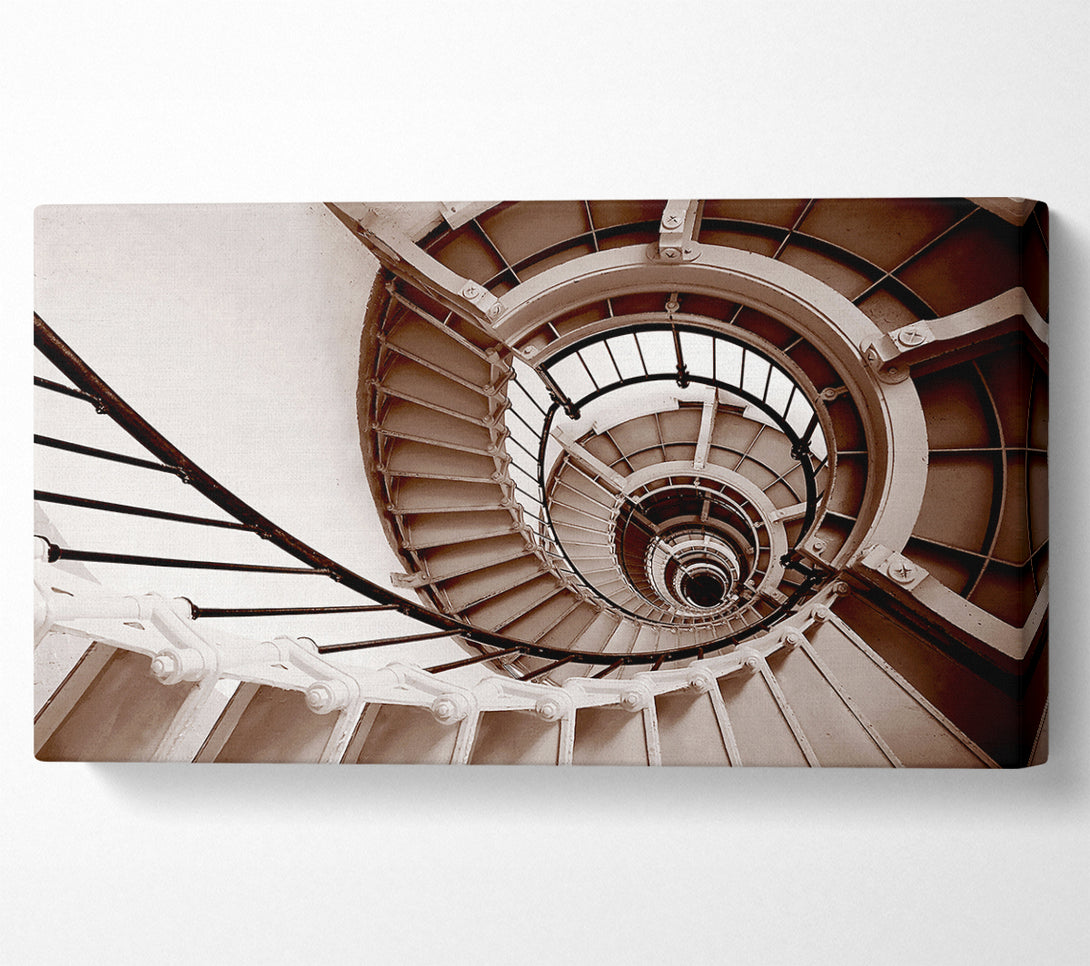  A Canvas Print of Spiral Canvas Print