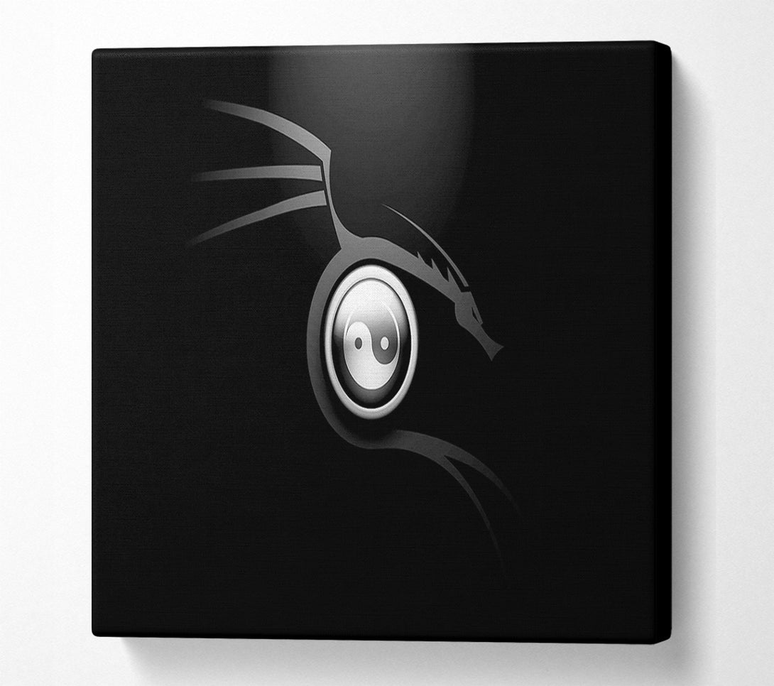  A Canvas Print of Ying n Yang Canvas Print