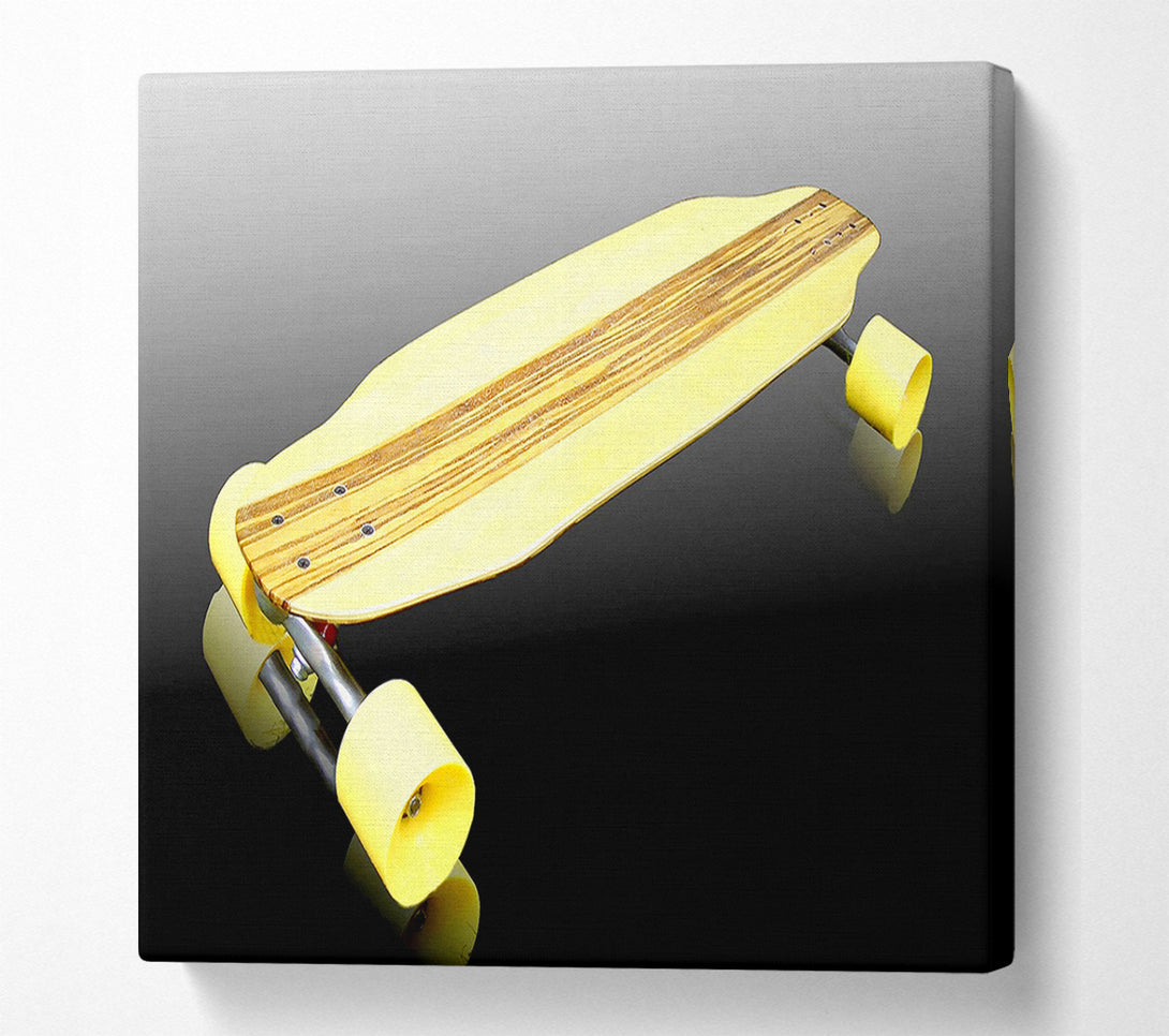  A Canvas Print of Retro Skateboard Canvas Wall Art