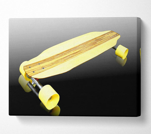  A Canvas Print of Retro Skateboard Canvas Wall Art