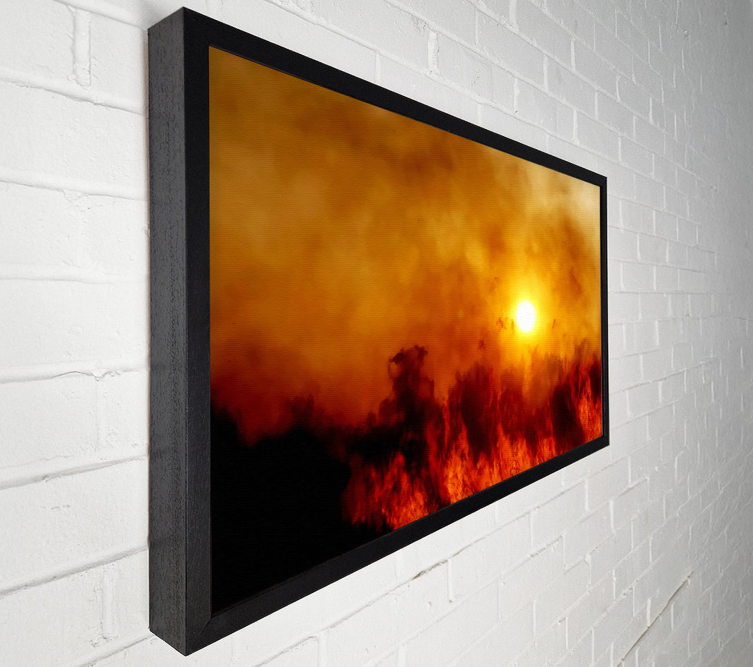  A Canvas Print of Chocolate Sky Sunlight Canvas Art