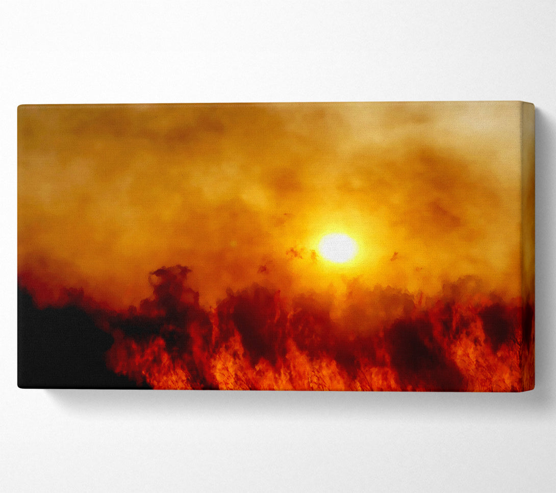  A Canvas Print of Chocolate Sky Sunlight Canvas Art