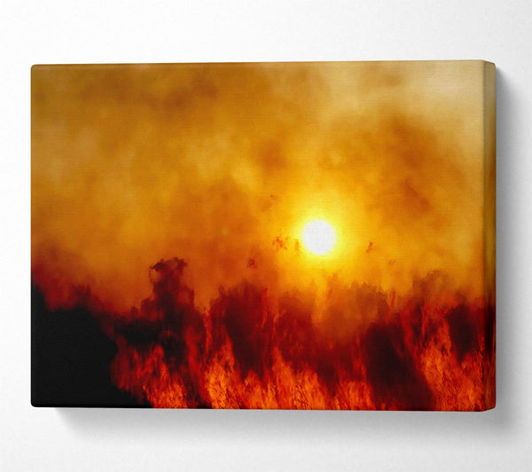  A Canvas Print of Chocolate Sky Sunlight Canvas Art