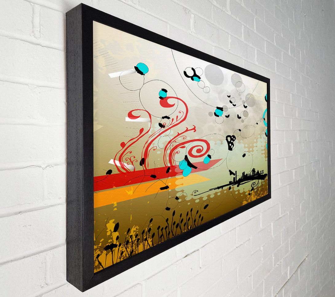  A Canvas Print of Magical Island Canvas Wall Art