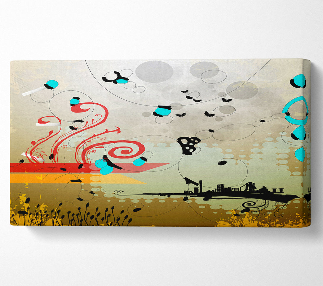  A Canvas Print of Magical Island Canvas Wall Art