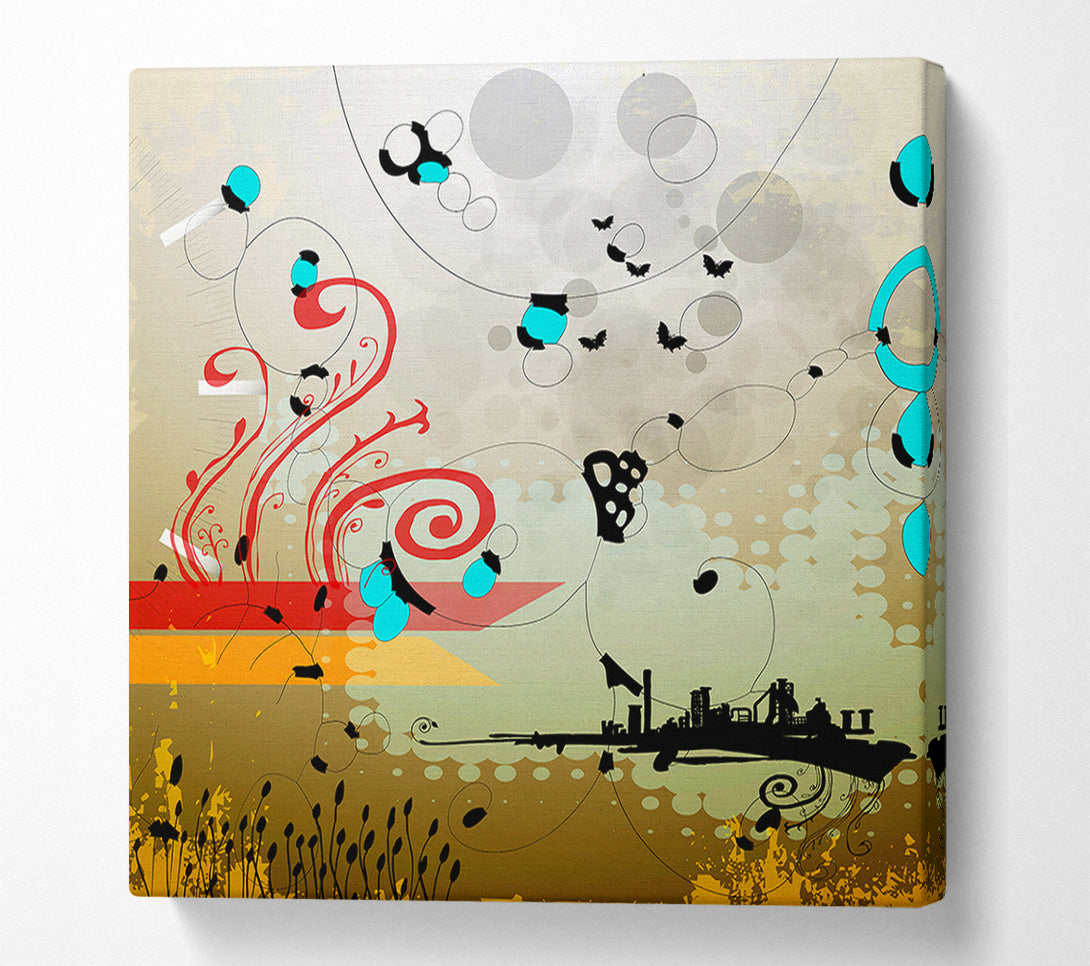  A Canvas Print of Magical Island Canvas Wall Art