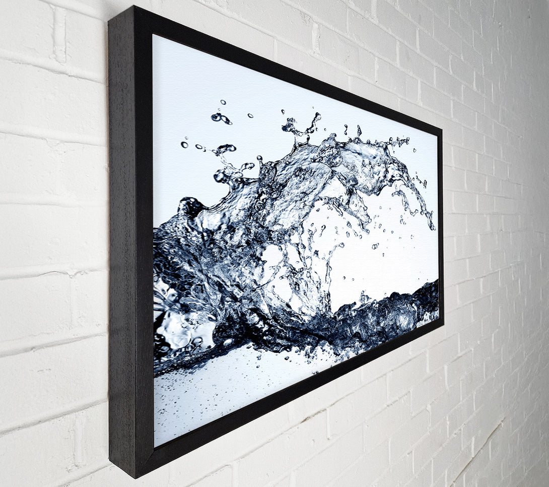  A Canvas Print of Tidel Wave Water Canvas Wall Art