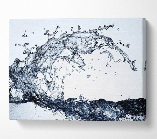  A Canvas Print of Tidel Wave Water Canvas Wall Art
