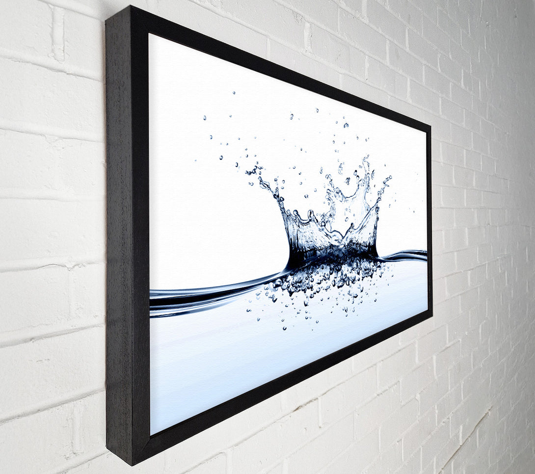  A Canvas Print of White Water Fizz Canvas Print