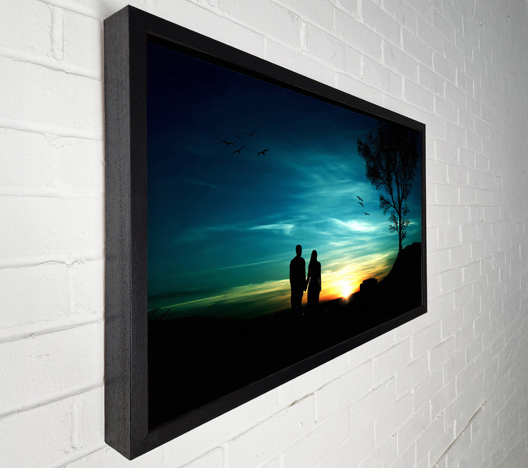  A Canvas Print of Love With You Canvas Print