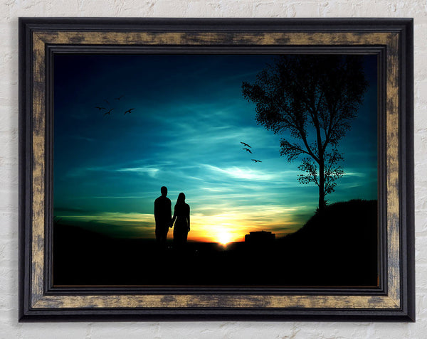 Love With You Framed Print