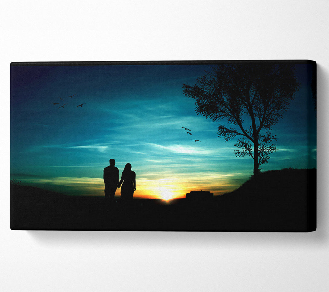  A Canvas Print of Love With You Canvas Print
