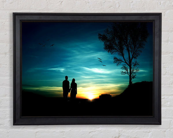 Love With You Framed Print