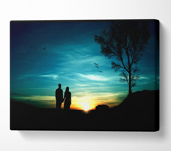  A Canvas Print of Love With You Canvas Print