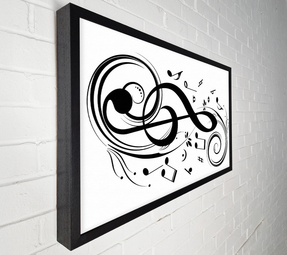  A Canvas Print of Musical Note Canvas Art